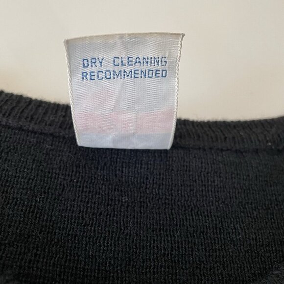 Vintage Retro Nordic Fair Isle Après-Ski Knit Wool Sweater Snowflake 70’s 80’s L - Picture 9 of 9